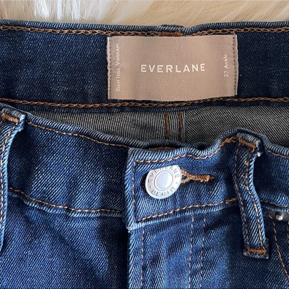 EVERLANE_ The Authentic Stretch Mid-Rise Skinny Size 27 - Picture 9 of 12